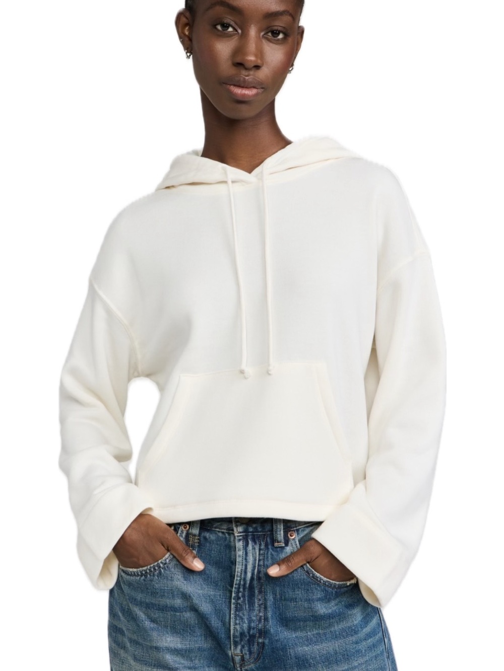 Z Supply lift off sweatshirt in sea salt